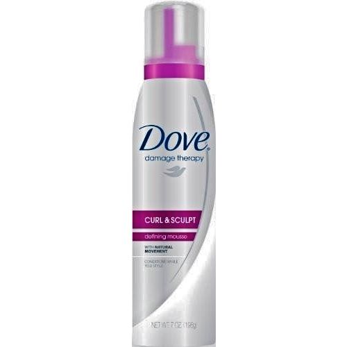 Dove Damage Therapy Curl and Sculpt Defining Mousse 7 oz.