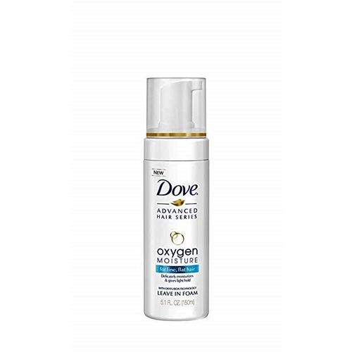 Dove Advanced Hair Series Foam Oxygen Moisture Leave In 5.1 oz