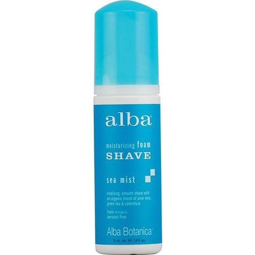 Alba Botanica Moisturizing Foam Shave Sea Mist 5 oz.