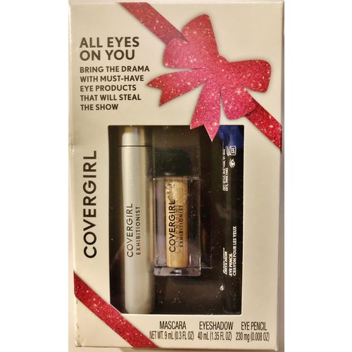 Covergirl ALL EYES ON YOU Exhibitionist MASCARA/EYESHADOW/EYE PENCIL GIFT SET