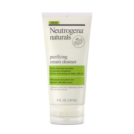Neutrogena Naturals Purifying Daily Facial Cream Cleanser 5 oz.