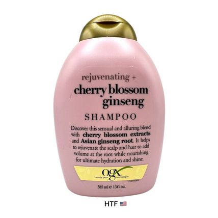 OGX Rejuvenating Cherry Blossom Ginseng Shampoo 13 oz.