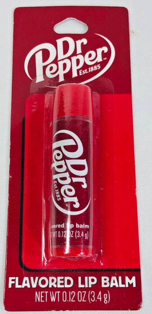Dr. Pepper Flavored Lip Balm Single Carded